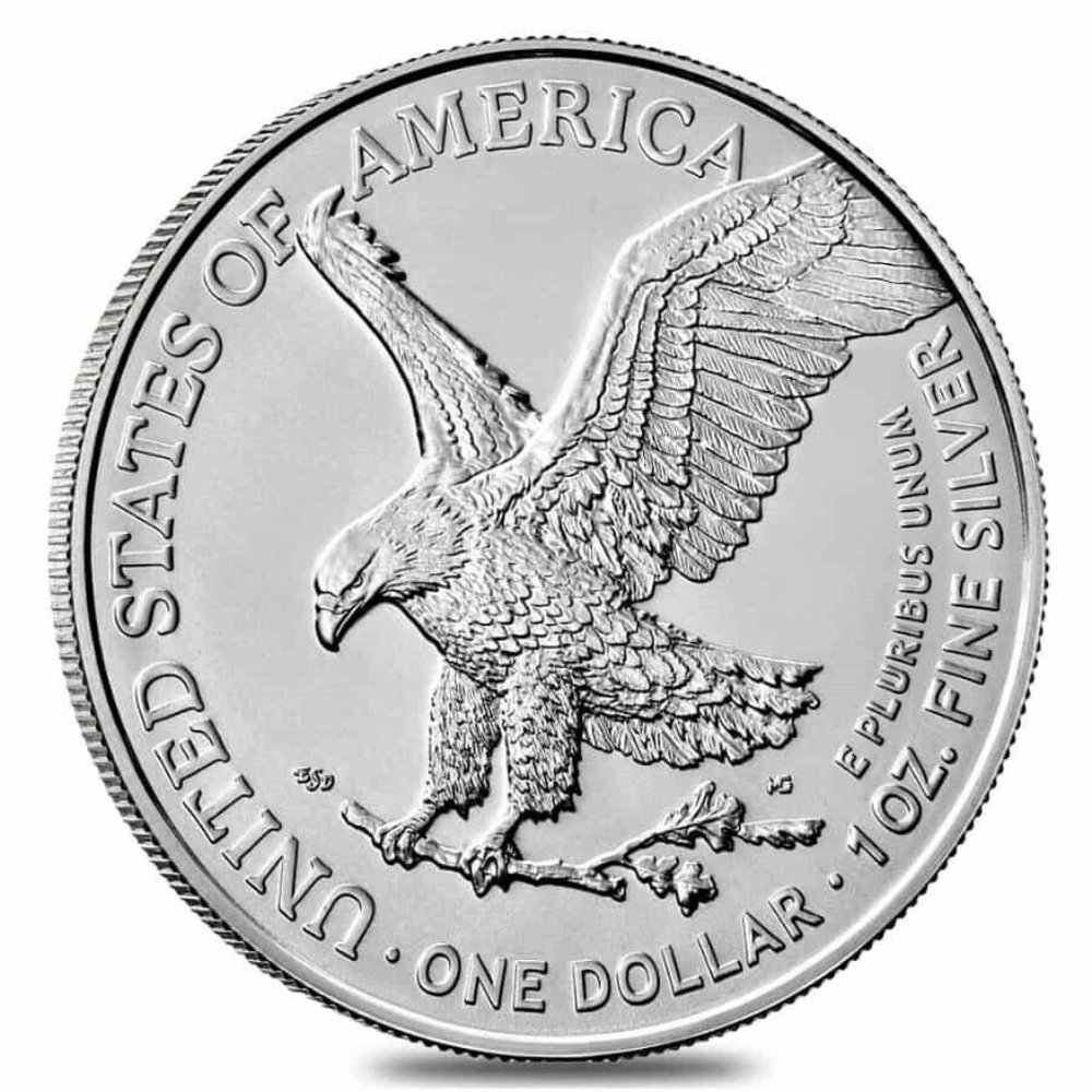 FATHER'S Dollar 2023 American Silver Eagle Uncirculated 99.9% Silver Dollar - Picture 5 of 5